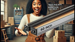 🛠️ VEVOR Drawer Slides  Best Heavy Duty Drawer Slides 60 Inch 🚪 [upl. by Dnalevets]