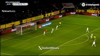 Viktor Gyokeres Goal Sweden vs Slovakia 10 Goals and Extended Highlights [upl. by Arrec]