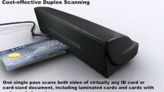 Ambir DS687 Card Scanner Video [upl. by Fasano]