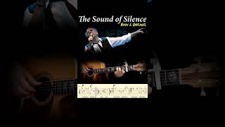 🔴The Sound of Silence SimonampGarfunkelㅣFingerstyle Guitar TutorialㅣTabsamp Lyrics [upl. by Halstead295]