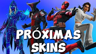 PROXIMAS SKINS🔥FILTRACIONES DE FORTNITE🤯 [upl. by Loring296]