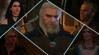 Witcher 3 Reactions to Gaunter ODimm mark outside Hearts of Stone [upl. by Wampler]