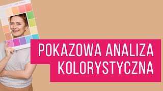 Pokazowa analiza kolorystyczna💋ZARABIAJ NA ANALIZIE KOLORYSTYCZNEJ 💋 [upl. by Ansela386]