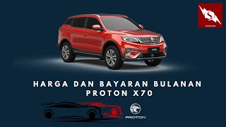 Proton X70 2020  Harga dan Bayaran Bulanan [upl. by Lentha]