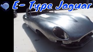 Custom Built EType jaguar Bburago 118 scale diecast model [upl. by Shelba]