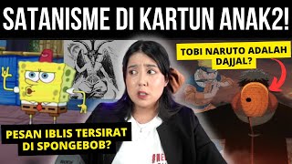 SATANISMEILLUMINATI DALAM KARTUN2 TERKENAL  NERROR [upl. by Eseuqram643]