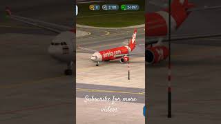 AIRASIA FLIGHT short worldofairports airasia [upl. by Westleigh]