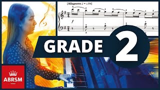 Sheet Music and Complete Fingering for ABRSM Piano 20212022 GRADE 2 [upl. by Enyal]