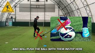 Step 1 Master the quotOutstep Dribblequot  Essential Football Skills for Kids [upl. by Aelyak]