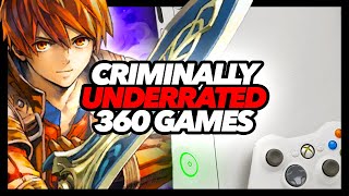 Criminally Underrated Xbox 360 Games [upl. by Petite]