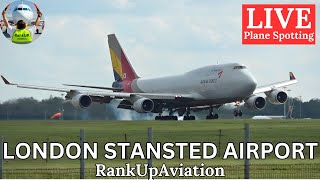 LIVE  London Stansted Airport  Plane Spotting Live  140924 [upl. by Reichel333]