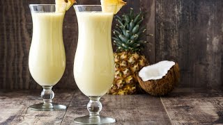 How to Make a Pina Colada [upl. by Anawed]