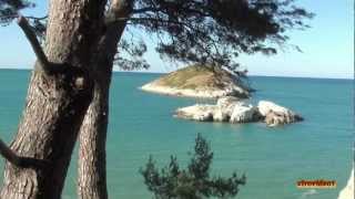 Baia di CampiVieste  in HD 1080p [upl. by Nodroj518]