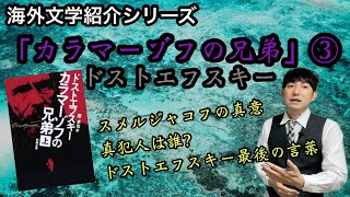 【海外文学紹介「カラマーゾフの兄弟」③ドストエフスキー】 [upl. by Lahsiv]