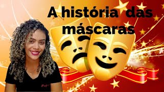 A HISTÓRIA DAS MÁSCARAS NO MUNDO  AULA DE ARTE PARA O ENSINO FUNDAMENTAL PROFESSORAMARILENESOARES [upl. by Rivy70]