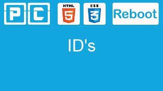 HTML5 and CSS3 beginners tutorial 22  IDs [upl. by Odnanreh]