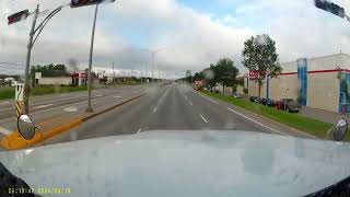 My trip from Chicoutimi QC to SaintJean sur Richelieu Qc Canada [upl. by Kimball]