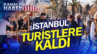 Bayram Tatiliyle İstanbul Boşalınca Tadını Turistler Çıkardı Haber [upl. by Amr]