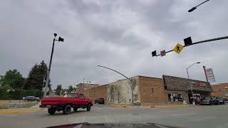 Kemmerer Wyoming 83101 Kemmerer WY Driving Main Street Come along as I drive and explore [upl. by Cardwell]