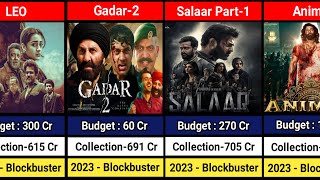 Top 50 Highest Grossing Indian Movies in 2023 [upl. by Garland]