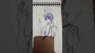 Yuta okkotsa using his true power trendingshorts anime shortsfeed drawing viralshort pensketch [upl. by Nosretep]