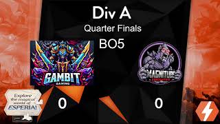 NGS Div A Quarterfinals  Gambit Gaming vs Magnitude Epicenter [upl. by Koa]