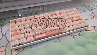 ASMR Epomaker EP84 Plus typing Oliver Twist by Charles Dickens  Ch 2 typelitio 104 WPM [upl. by Anyr]