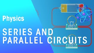 Series and Parallel Circuits  Electricity  Physics  FuseSchool [upl. by Adnohsed579]