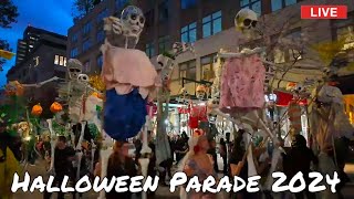 NYC LIVE  51st Annual Greenwich Village Halloween Parade 2024 [upl. by Odnumyer888]