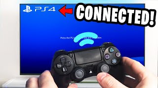 PS4 Controller Wont Connect Try THIS How To Connect PS4 Controller To PS4 [upl. by Enyamert]