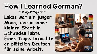 How I Learned German  Easy Methods for A1 and A2 Learners [upl. by Llewsor]