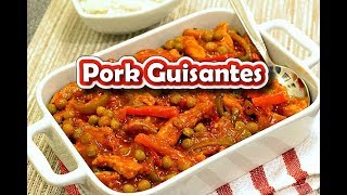 Pork Guisantes Recipe  How to cook Pork Guisantes [upl. by Justine]