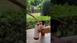 Portable butane gas cylinder with the torch kashmir kashmiri [upl. by Rutherford941]