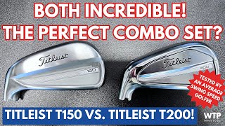 TITLEIST T150 VS TITLEIST T200 Which Players Distance Iron Is Best For You [upl. by Dido]