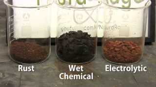 Make Iron Oxide for Thermite [upl. by Mehcanem717]