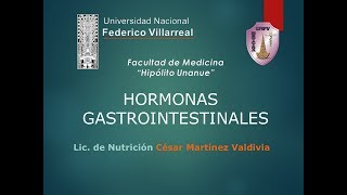 HORMONAS GASTROINTESTINALES [upl. by Can]