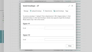 Adobe Acrobat Sign for Dynamics 365 Business Central [upl. by Nnairam]