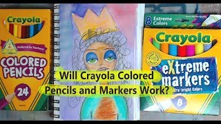 Will Crayola Colored Pencils work [upl. by Kemble]