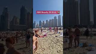 Pláž JBR v Dubaji Perfektní zázemí a hlavně teplá voda Listopad jak korálek dubai jbrbeach uae [upl. by Kahler]