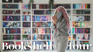 📚 BOOKSHELF TOUR 📚 ausführliche Bücherregal Tour Lieblingsbücher Fantasy New Adult amp mehr 072023 [upl. by Aemat657]