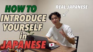 10 Useful Phrases to Introduce Yourself in Japanese🇯🇵 [upl. by Novets]