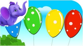 Classic Rhymes from Appu Series  Nursery Rhyme  Pretty Balloons [upl. by Lorenzana109]