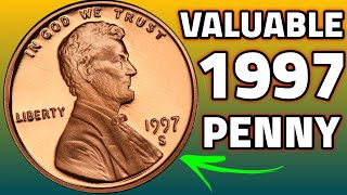 You will become a millionaire if you find this coin 1997  s Lincoln Cent penny Worth Money [upl. by Eidoow]