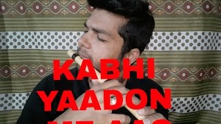 Kabhi Yaadon Mein aao on flute [upl. by Anayad]