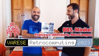 BBS Minitel e Videotel nel 2023 ChatGPT 🚀 Con Francesco Sblendorio di RetroCampus [upl. by Eyaj]