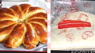 La brioche sans pétrissage extra moelleuse‼️Même Un Enfant de 5ans Peut Faire cette brioche 💯 [upl. by Diet450]