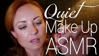 🌜Quietly Doing Your ASMR Make Up w Face Sounds 💤 [upl. by Sneed]