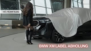 MELTEAM VLOG BMW XM LABEL Abholung in der BMW Welt [upl. by Norad]