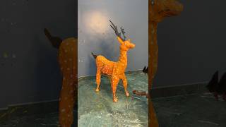 Beautiful Miniature Deer Craft short reel viral trending youtubeshort miniature diycrafts [upl. by Sawyer247]