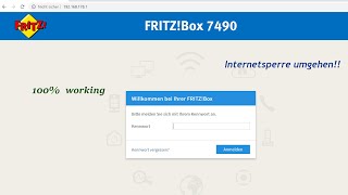 JEDE INTERNETSPERRE UMGEHEN AUCH FRITZBOX [upl. by Ybrik]